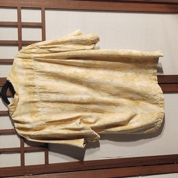 Tommy Bahama Green Hawaiian Floral Silk Shirt Sz L - Picture 6 of 10